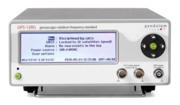 GPS-12R/12RG Portable GPS/ Glonass-controlled Frequency Standards